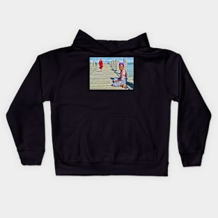 Walk On By. Kids Hoodie